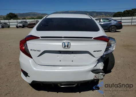 2020 Honda Civic Sport from USA, damaged, VIN 2HGFC2F84LH567775